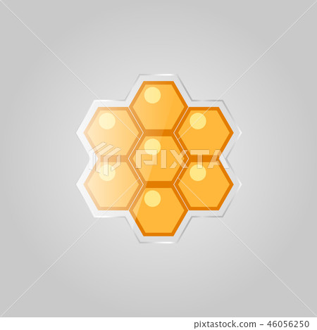 Bee honeycombs  . 46056250
