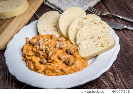 Hungarian goulash with sauerkraut Hungarian goulash with sauerkraut 46057108