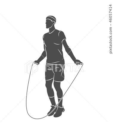 jump rope silhouette