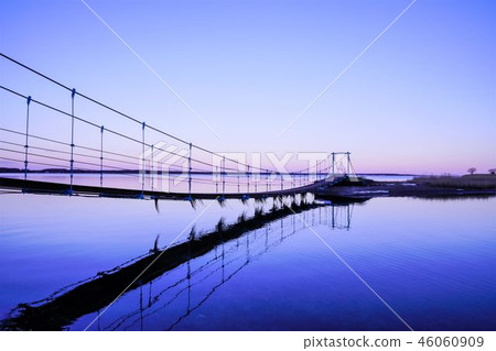 Sunset at Lake Saroma Tsurunuma Sunset at Lake Saroma Tsurunuma 46060909
