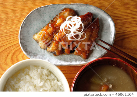 Sanma's skewer set meal 46061104
