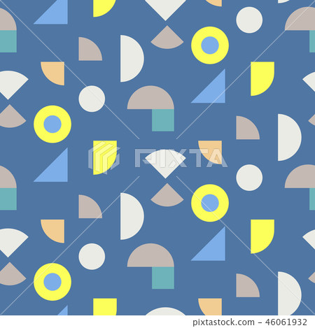 Color blocks seamless vector pattern. Color blocks seamless vector pattern. 46061932