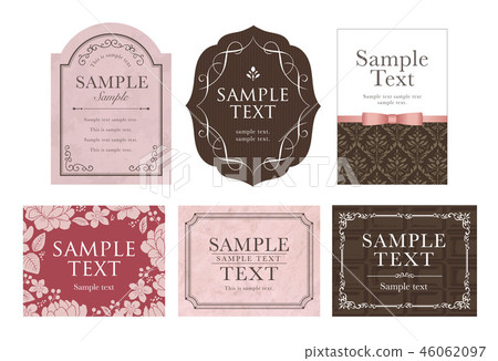 Valentine card set 46062097