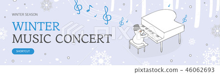 冬季購物橫幅 冬季購物橫幅 46062693