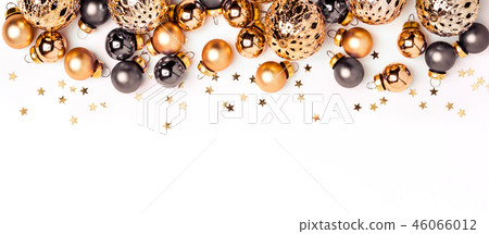 Christmas white background. Shining balls Christmas white background. Shining balls 46066012