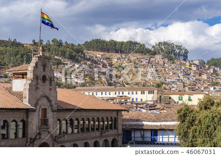 View of Cusco city in Peru 46067031