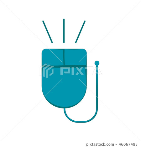 Isolated computer mouse icon Isolated computer mouse icon 46067485