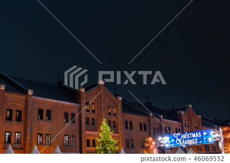 紅磚倉庫聖誕樹聖誕節市場 46069552