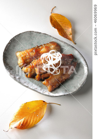 用蒸汽烤的蝦（帶蒸汽） 46069969