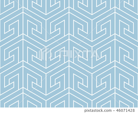 Abstract geometric pattern with stripes, lines. Abstract geometric pattern with stripes, lines. 46071428