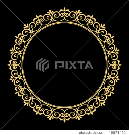 Decorative frame. Elegant element for design Decorative frame. Elegant element for design 46071431