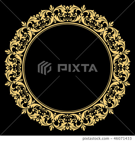 Decorative frame. Elegant element for design Decorative frame. Elegant element for design 46071433