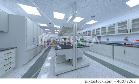 Science room - Stock Illustration [46072268] - PIXTA