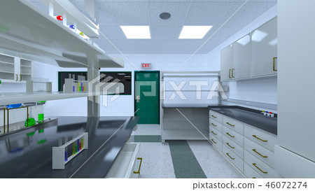 Science room - Stock Illustration [46072274] - PIXTA
