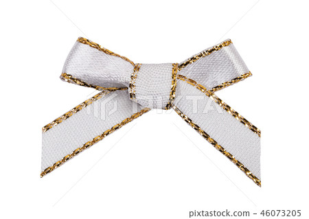 white fabric bow white fabric bow 46073205