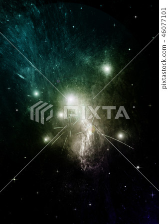galaxy in a free space galaxy in a free space 46077101