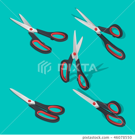 A set of scissors A set of scissors 46078550