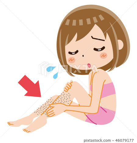 Waste hair feet 46079177