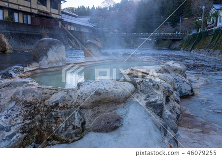 Nagayu Onsen Ganiyu [Oita Prefecture Taketa City] in the late fall 46079255