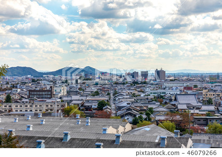 近江八幡市的城市景觀 46079266