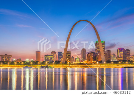 St. Louis, Missouri, USA Skyline St. Louis, Missouri, USA Skyline 46083112