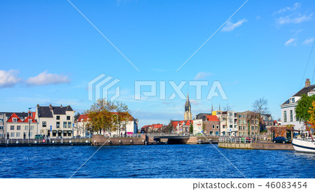 荷蘭萊頓的街道 46083454