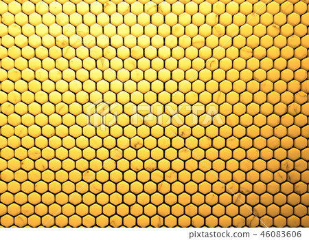 Seamless abstract honeycomb pattern. Seamless abstract honeycomb pattern. 46083606