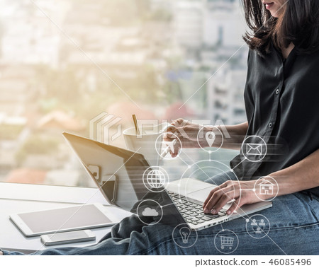 Digital marketing via multichannel communication  46085496