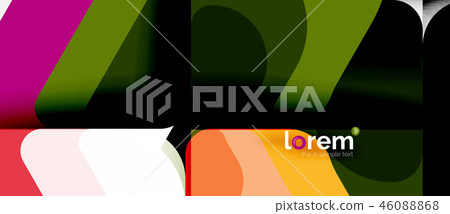 Geometric abstract background 46088868