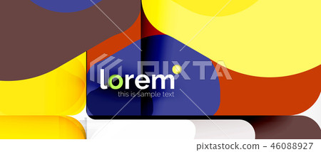 Geometric abstract background Geometric abstract background 46088927
