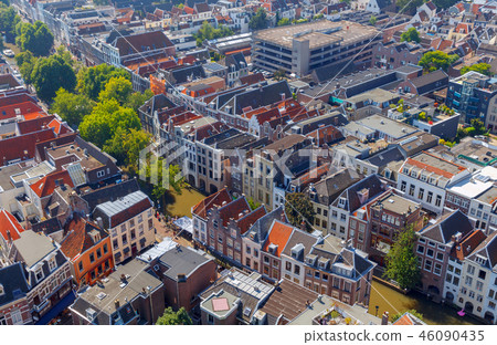 Utrecht. Aerial view of the city. Utrecht. Aerial view of the city. 46090435