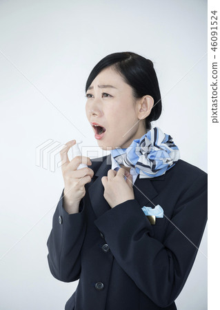 CA Cabin Attendant Spraying Throat 46091524