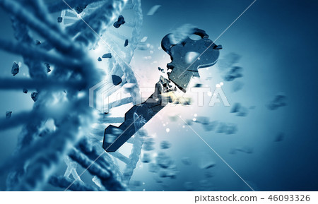 DNA molecule and key DNA molecule and key 46093326