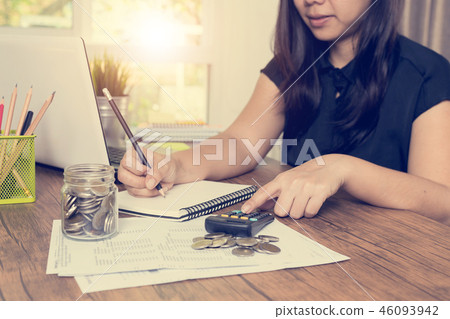 Saving money and finances concept Saving money and finances concept 46093942