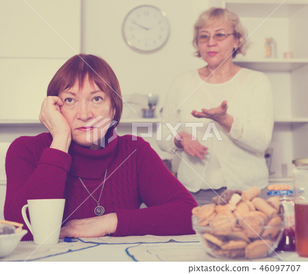 mature females quarreling and disagreement mature females quarreling and disagreement 46097707