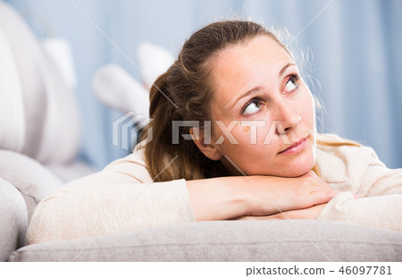 Woman feeling sad 46097781