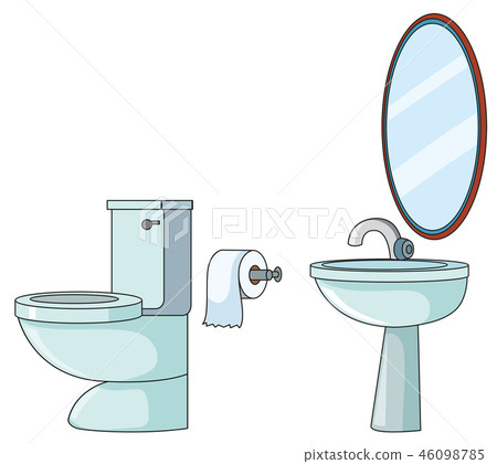 Set of toilet element 46098785