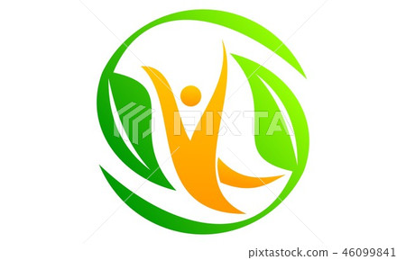 Complete Wellness Logo Design Template Vector Complete Wellness Logo Design Template Vector 46099841