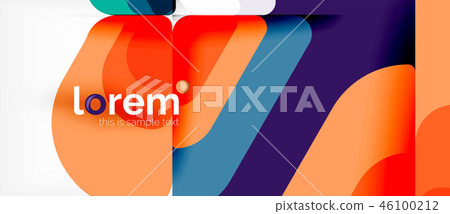 Geometric abstract background 46100212