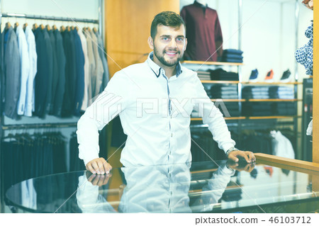 owner guy in men shop owner guy in men shop 46103712