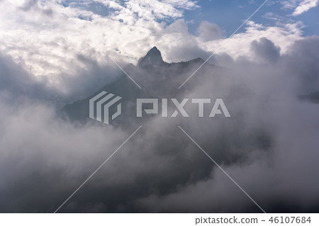 Autumnal forest in the Doi Luang Chiang Dao Nation 46107684