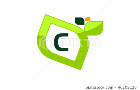 Leaf Initial C Logo Design Template Vector Leaf Initial C Logo Design Template Vector 46108126