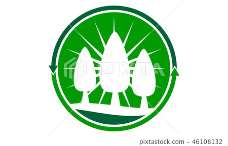 Landscaping Care taking Logo Design Template Landscaping Care taking Logo Design Template 46108132