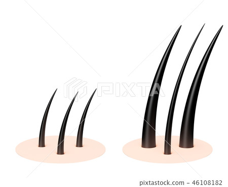 頭髮圖案 46108182