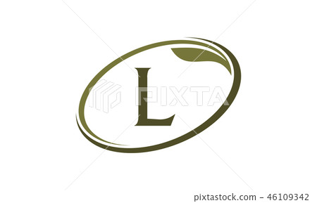 Swoosh Leaf Letter L Swoosh Leaf Letter L 46109342