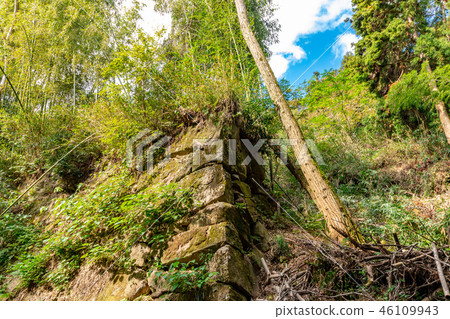 豐臣秀吉的石垣建築痕跡 46109943