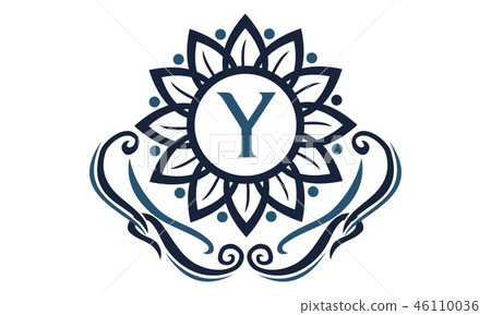 Flower Elegance Initial Y Flower Elegance Initial Y 46110036
