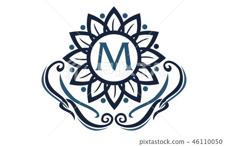 Flower Elegance Initial M 46110050