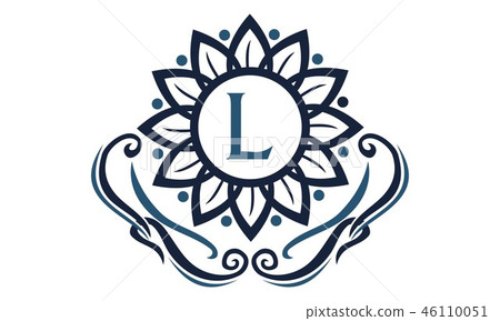 Flower Elegance Initial L Flower Elegance Initial L 46110051
