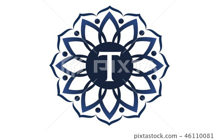 Flower Elegance Initial T Flower Elegance Initial T 46110081